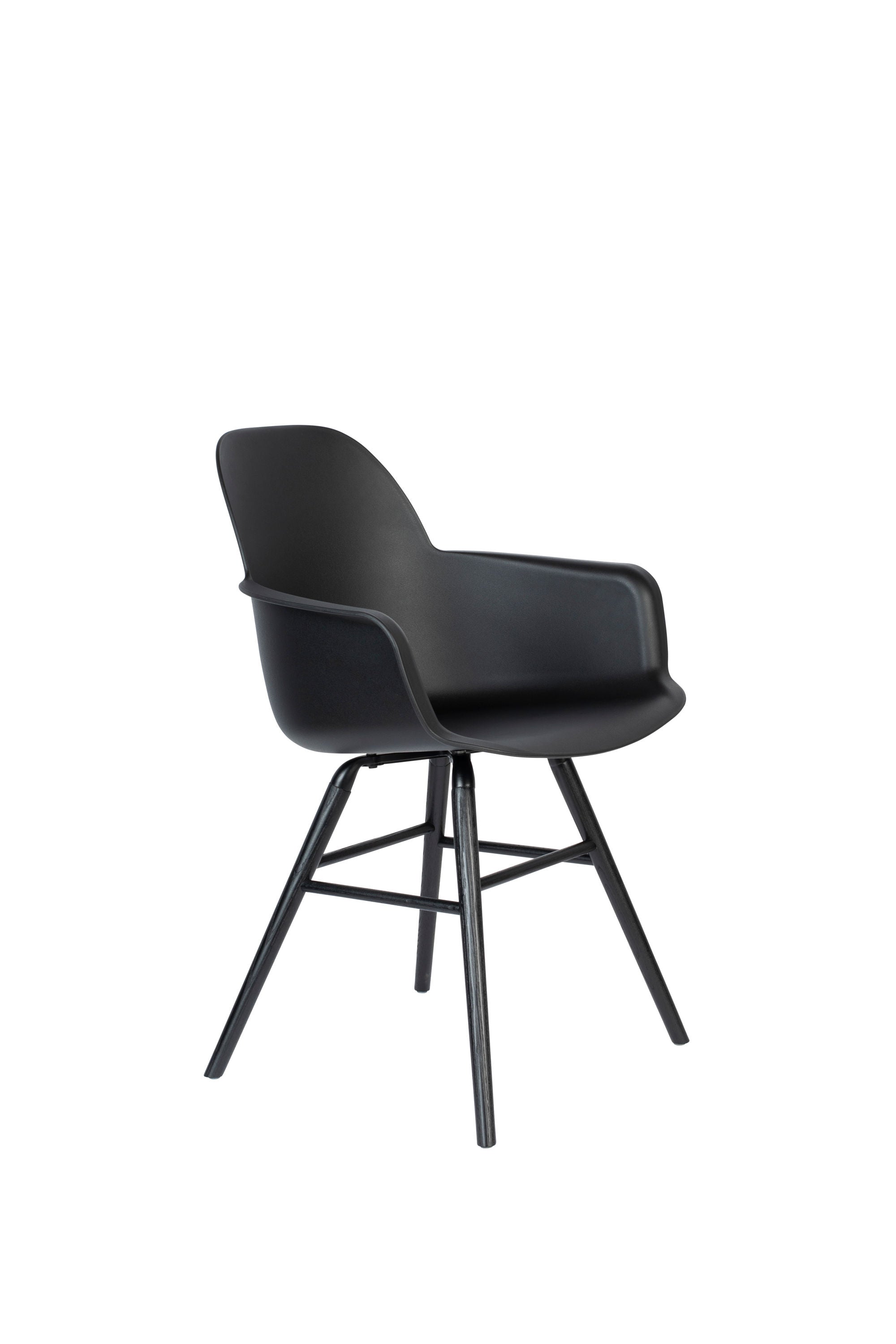 Zuiver Set of 2 Albert Kuip Dark Grey Bar Stool